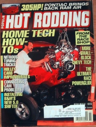 POPULAR HOT RODDING 1995 NOV - HENRY J, HEMI CUDA, 427 FALCON